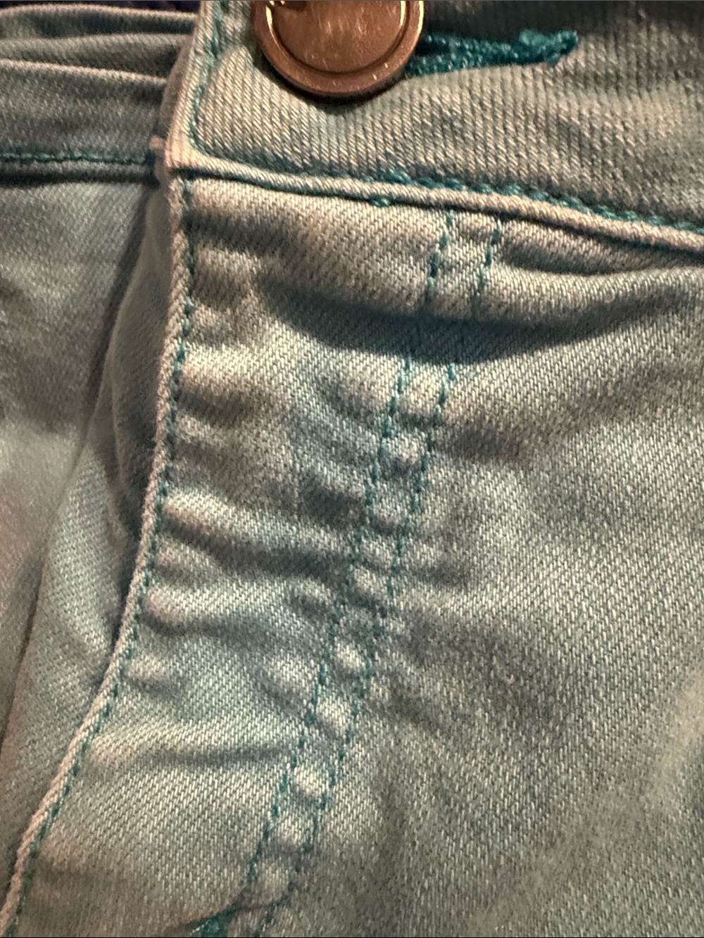 Lane Bryant Light Aqua Denim Shorts - Picture 8 of 13